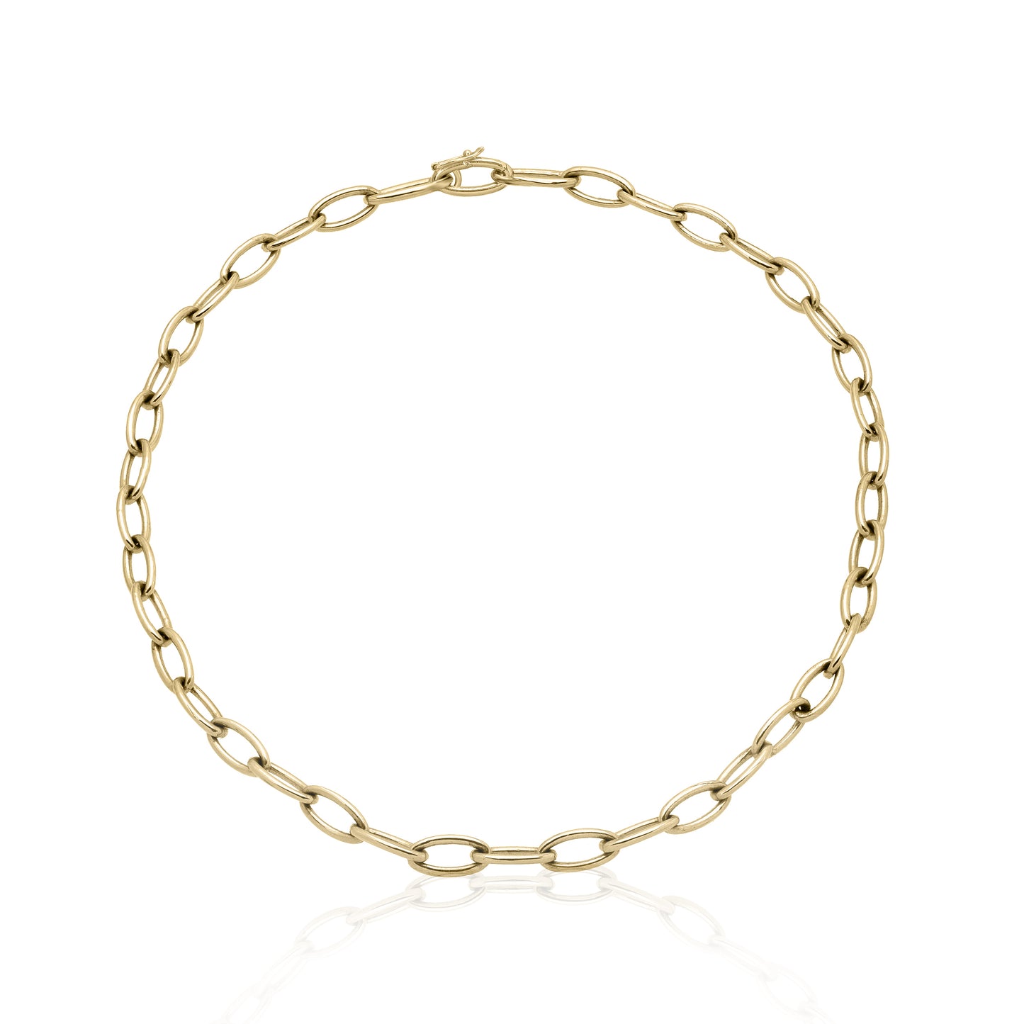 Oval Link Chain Necklace