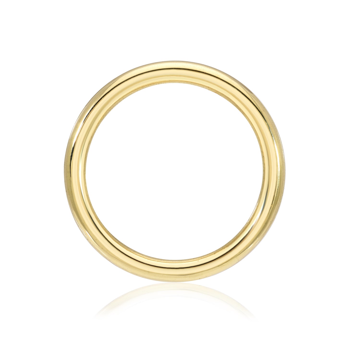 Full Circle Band - 2 mm 14K Yellow Gold