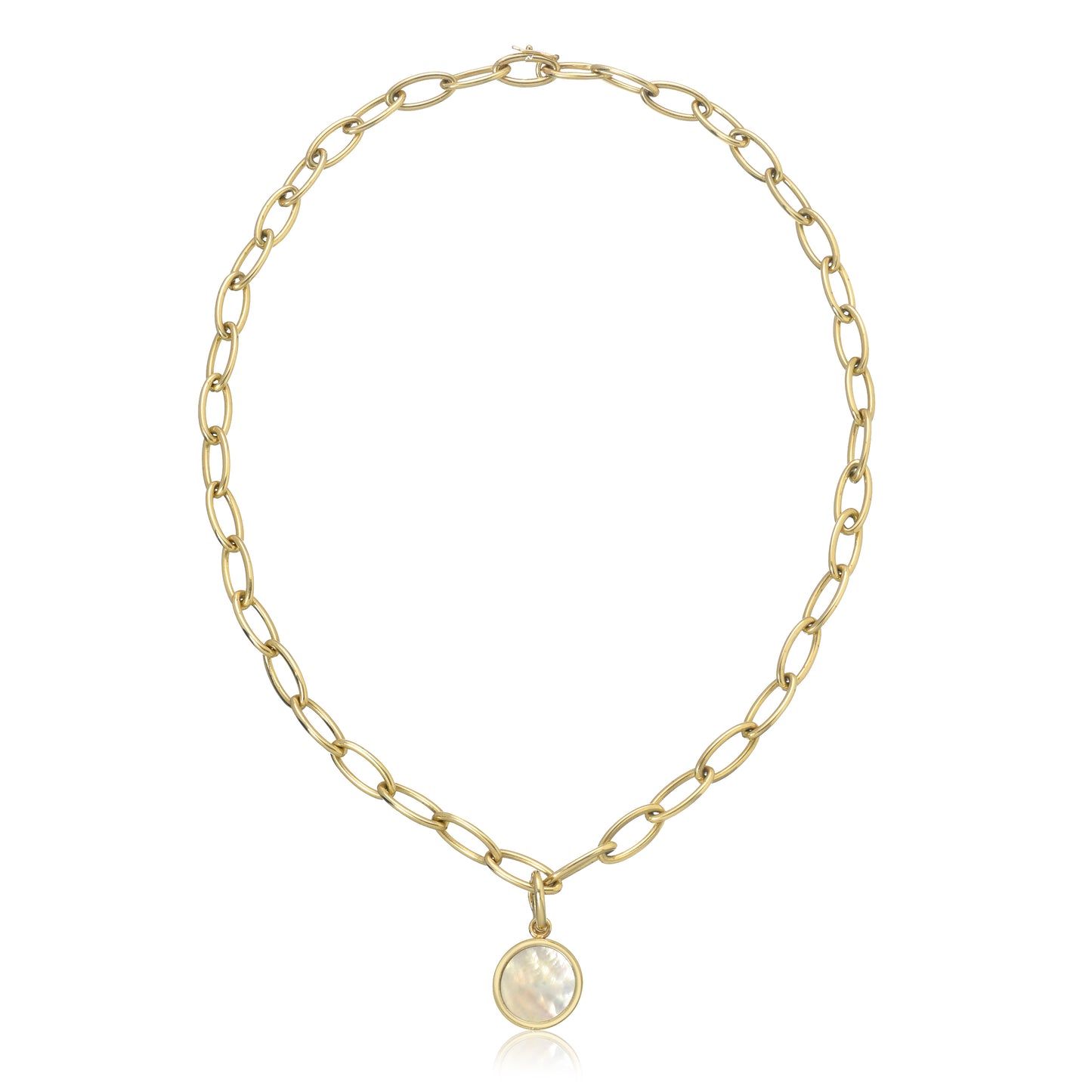 Oval Link Chain Necklace