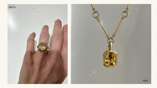 Before and After: Citrine Love