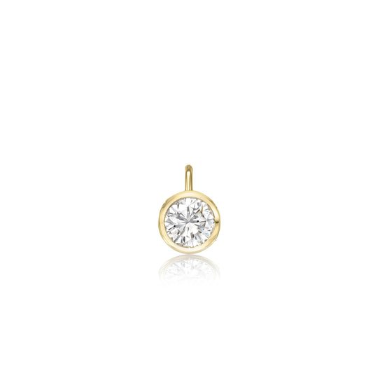 Round Diamond Bowl Pendant