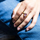 Moonstone Oval Mood Ring