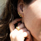 Whisper Flower Ruby Studs