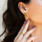 Whisper Flower Ruby Studs