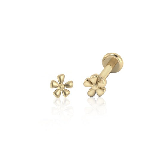 Teeny Tiny Whisper Flower Stud