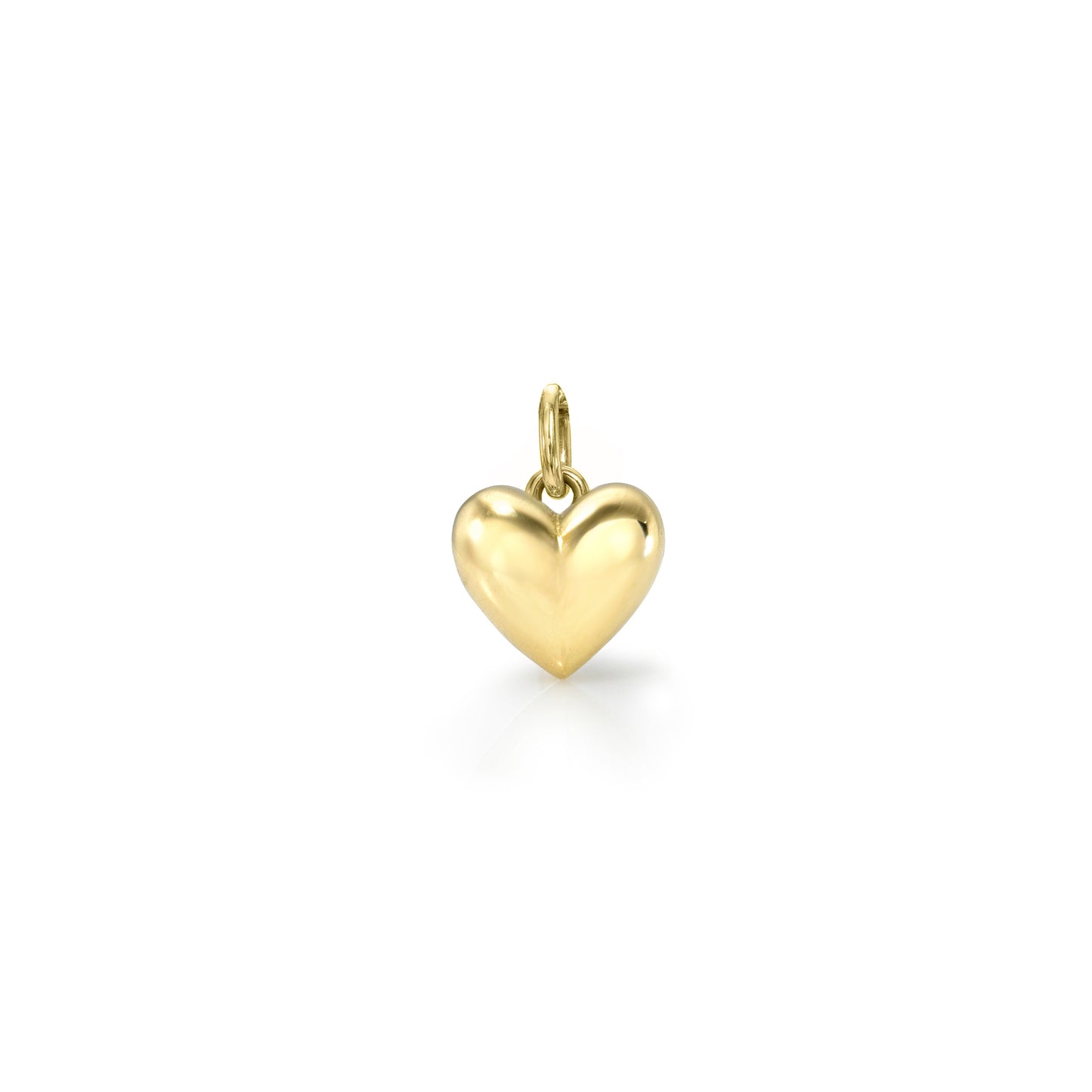 Petite Puffy Heart Charm