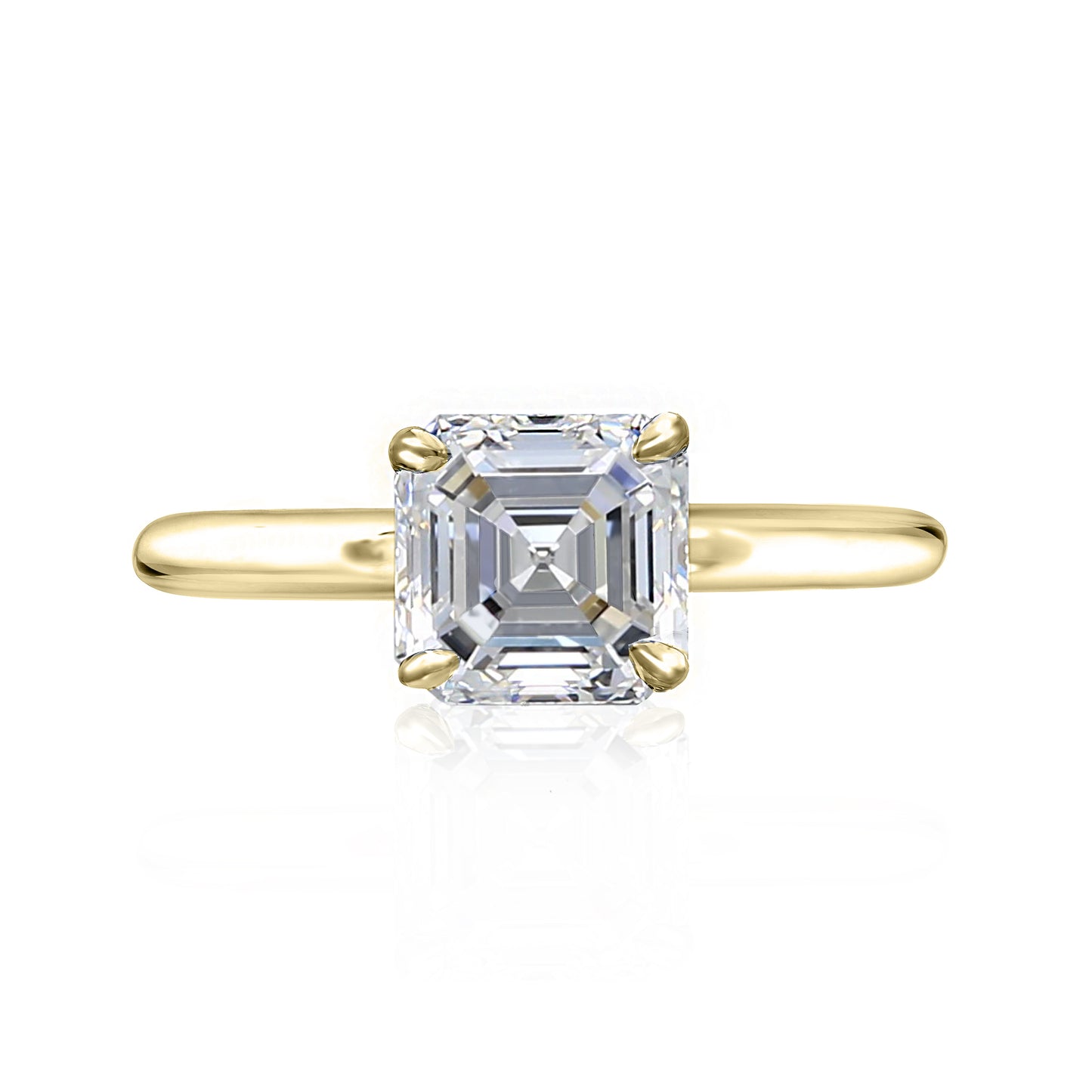 Four Prong Asscher