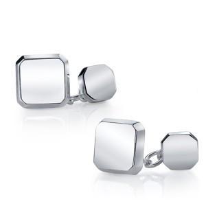 Asscher Cut Cufflinks