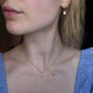 Round Diamond Bowl Necklace
