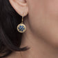 Sapphire Forget Me Not Drop Earrings