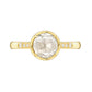 Rose Cut Diamond Bezel