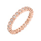 Bezel Diamond Eternity Band