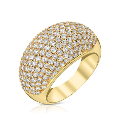 Full Pave Dome Ring
