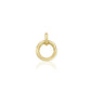 Round Charm Station Necklace