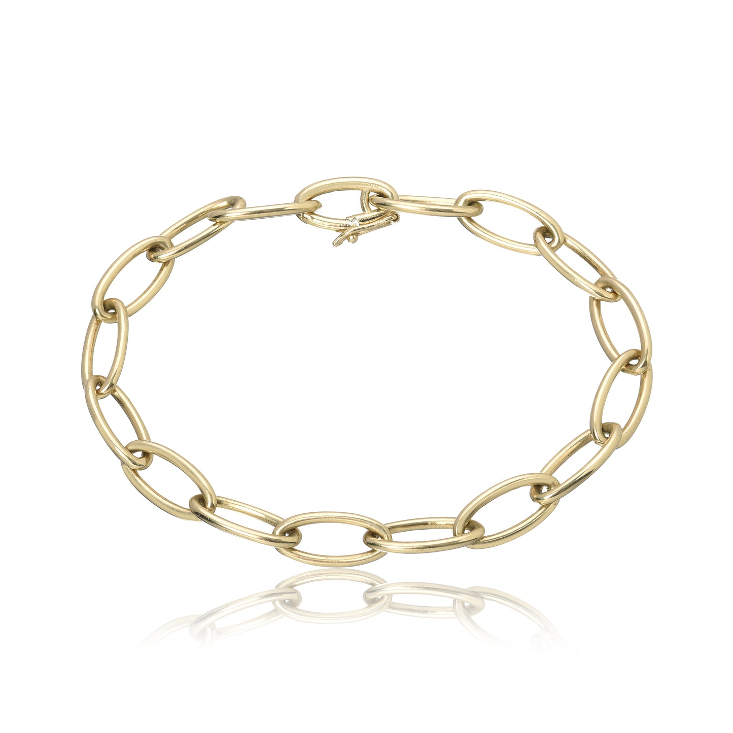 Oval Link Chain Bracelet