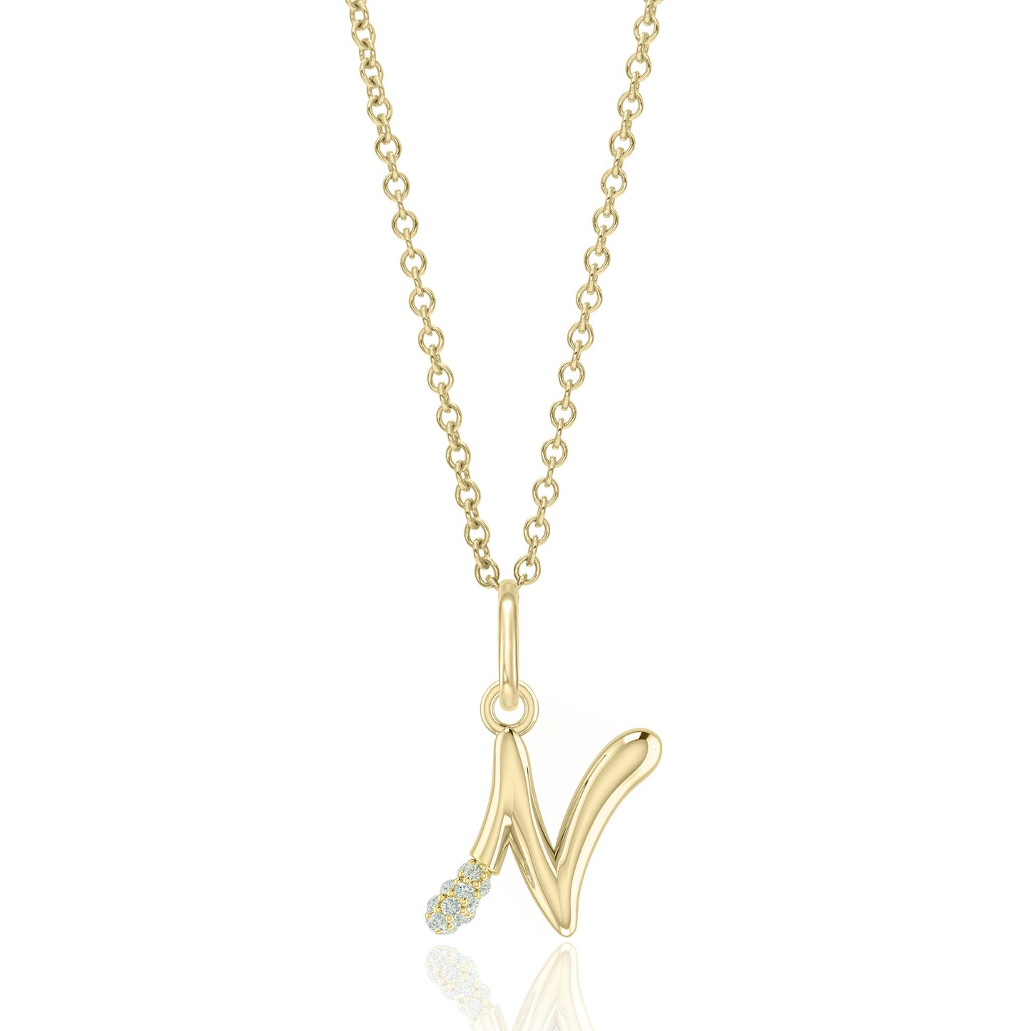 Alphabet Charm Necklace