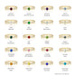 Pebble Birthstone Ring