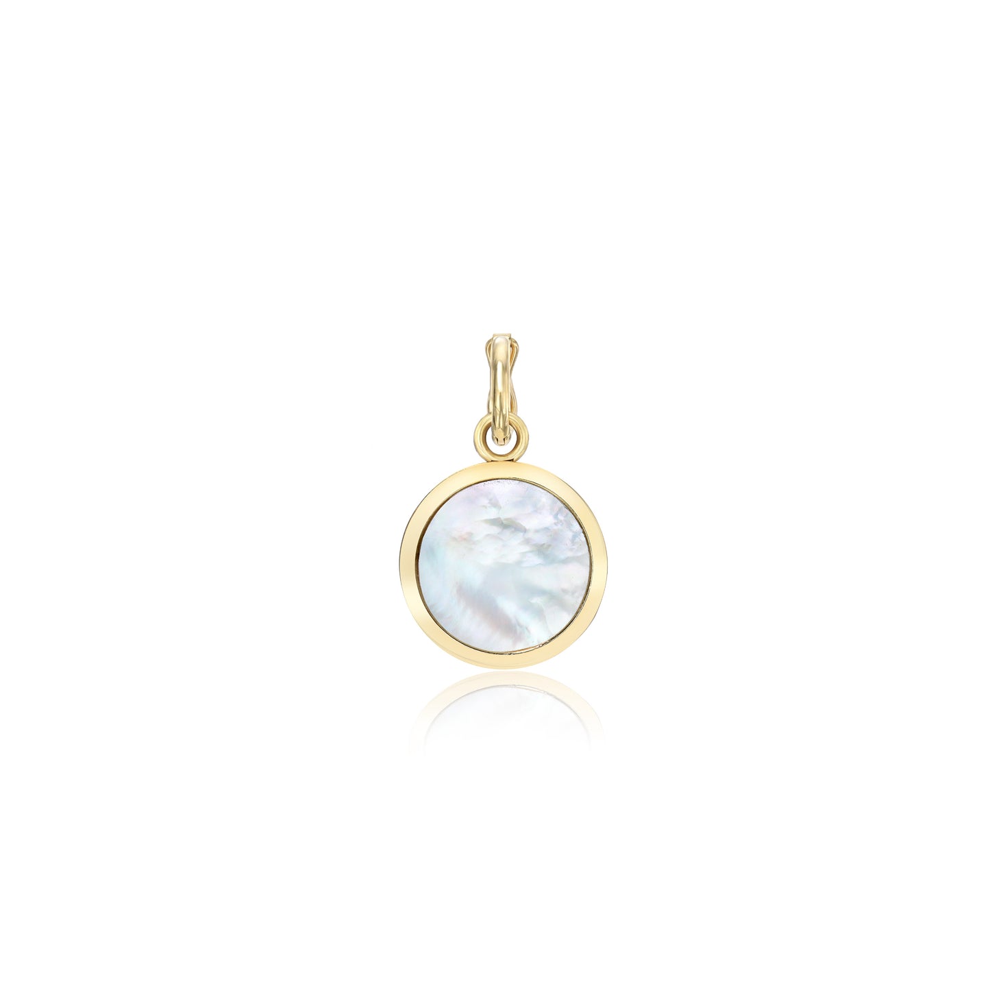 Petite Mother of Pearl Charm
