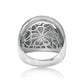 Dome Ring XL Sterling Silver