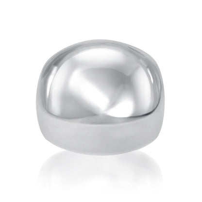 Dome Ring XL Sterling Silver