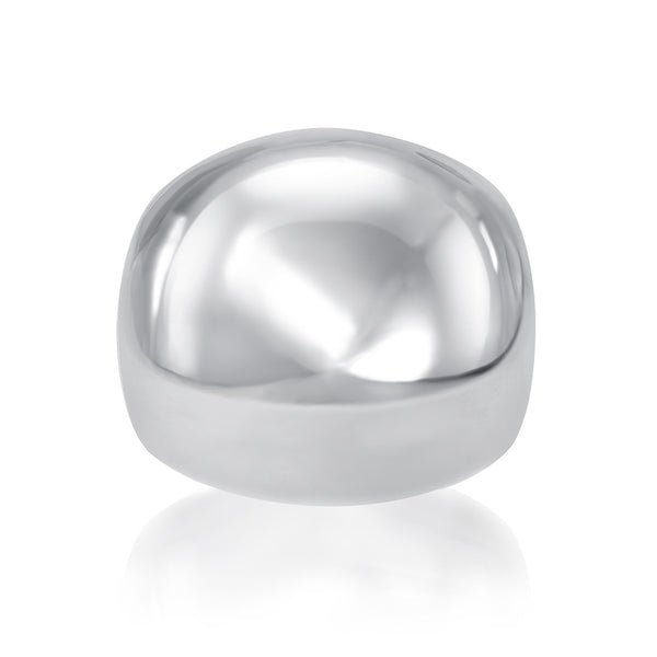 ヴィンテージ！Silver Round Dome リング 925 Sterling Silver Vintage Open Swirl Dome Ring Size 7.75