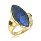 Labradorite Noble Ring