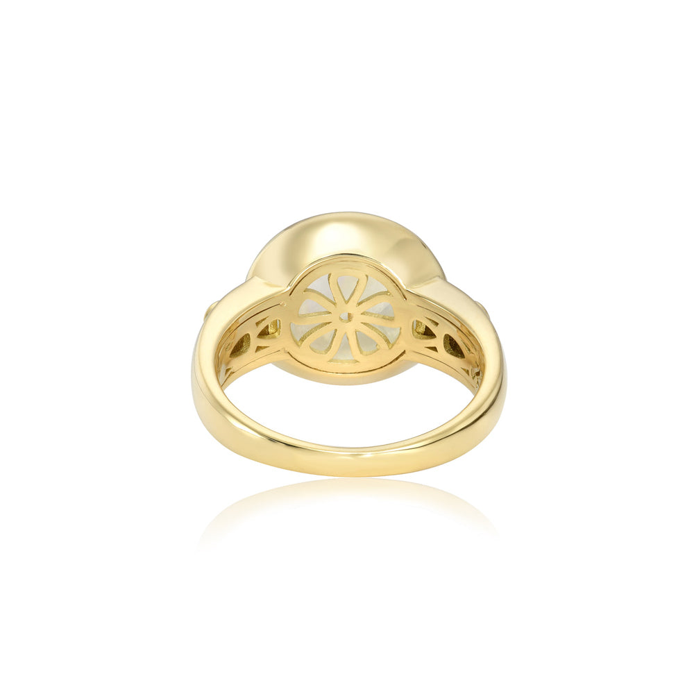 Moonstone Round Mood Ring