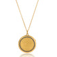 Round Locket with Pave Sapphires