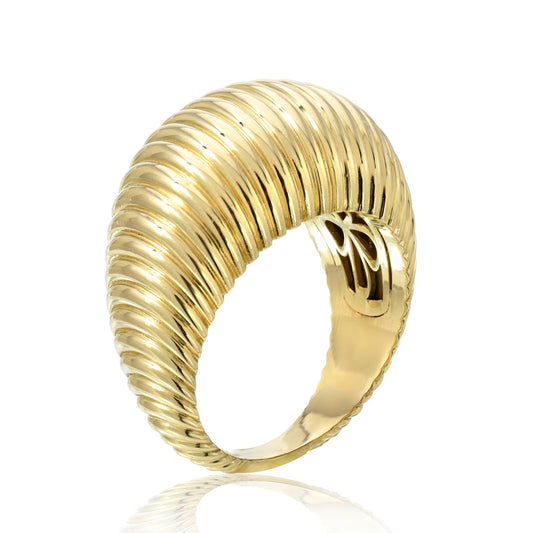 Scallop Dome Ring