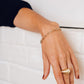 Oval Link Chain Bracelet with Pave Link